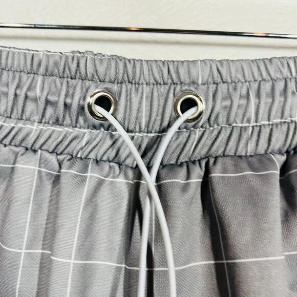 Legend London Track Suit Pants Bottoms Pant Checker Print Stripe - M - Picture 5 of 8